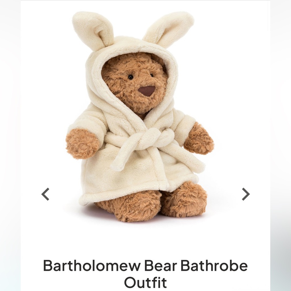 Bartholomew Bear Bathrobe Outfit
